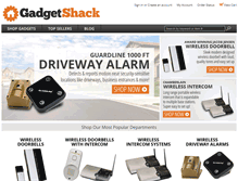 Tablet Screenshot of gadgetshack.com
